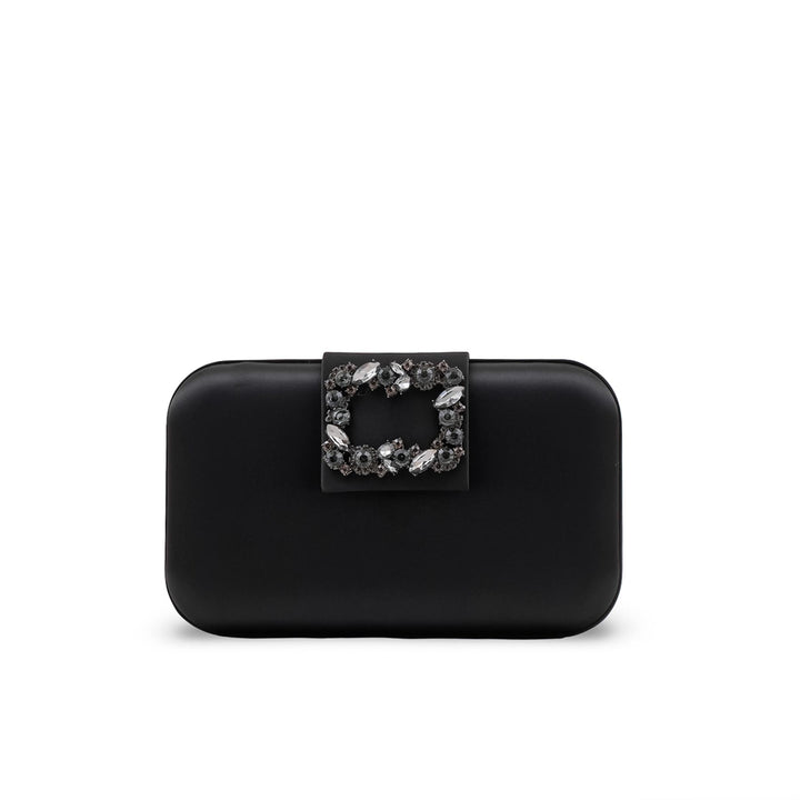 Black Formal Clutch For Ladies P24565