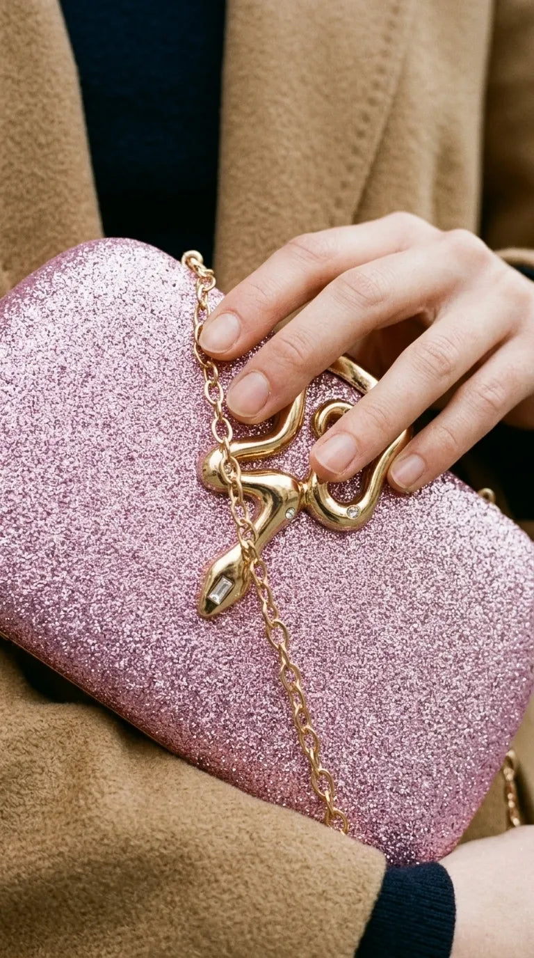 Pink Fancy Clutch For Women P24578