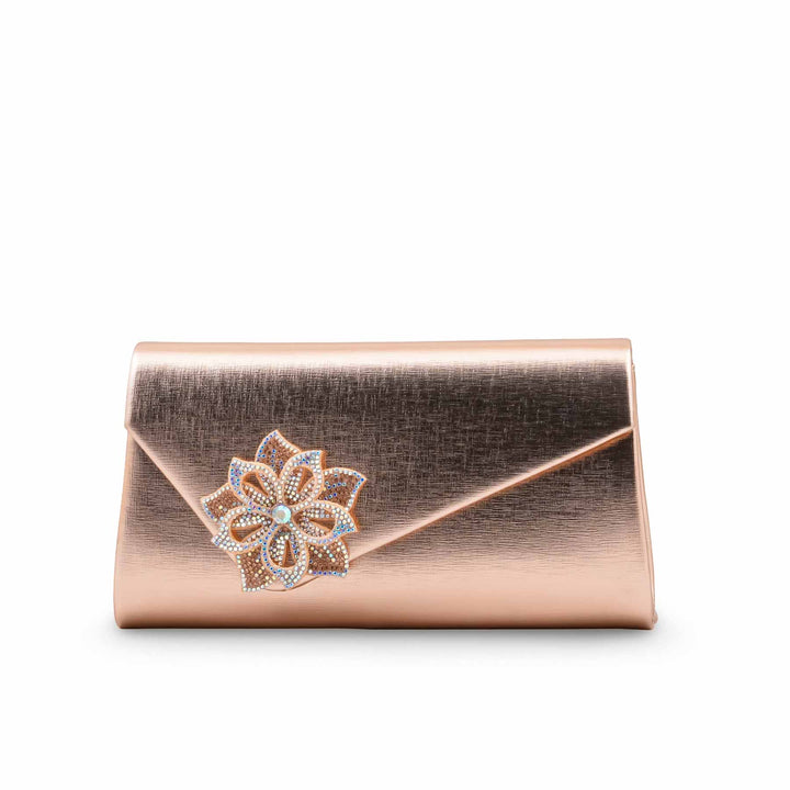 Champagne Formal Clutch For Ladies P24599