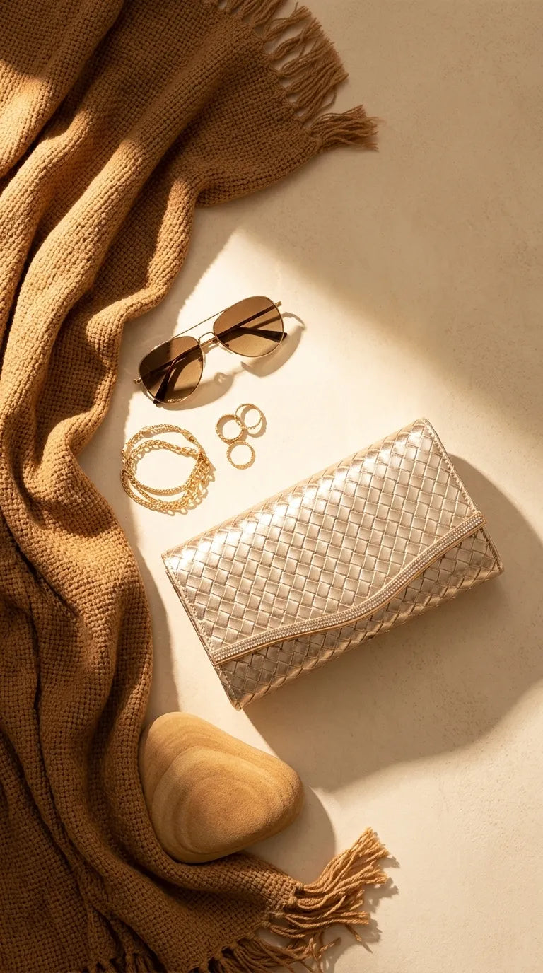 Fawn Formal Clutch For Ladies P24600