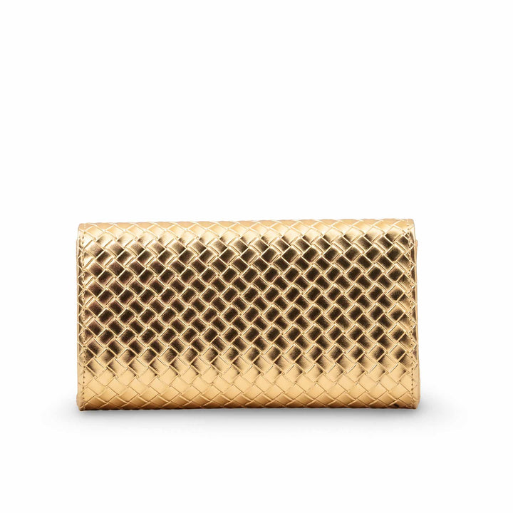 Golden Formal Clutch For Ladies P24600