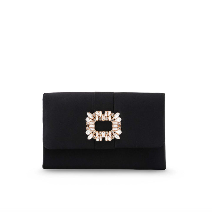 Black Formal Clutch For Ladies P24601