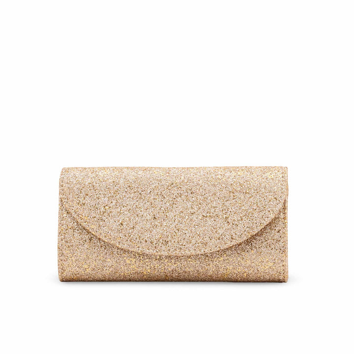 Golden Fancy Clutch For Ladies P24608