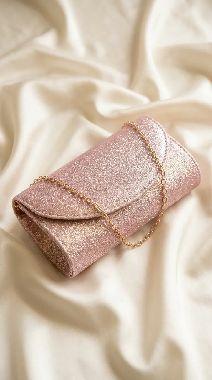 Pink Fancy Clutch For Ladies P24608