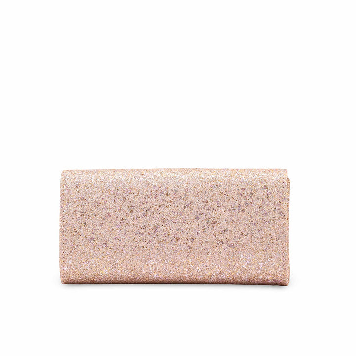 Champagne Fancy Clutch For Ladies P24608