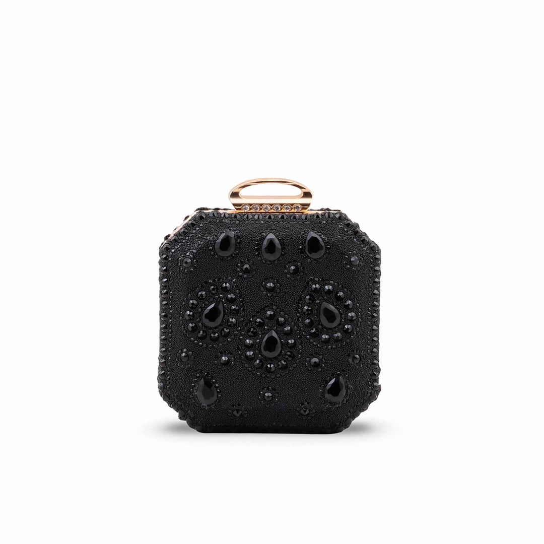 Black Bridal Clutch P24609