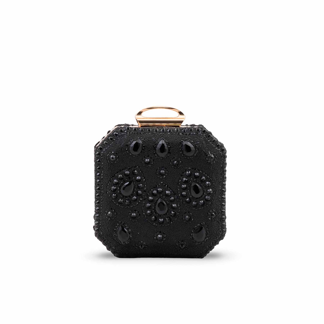 Black Bridal Clutch P24609