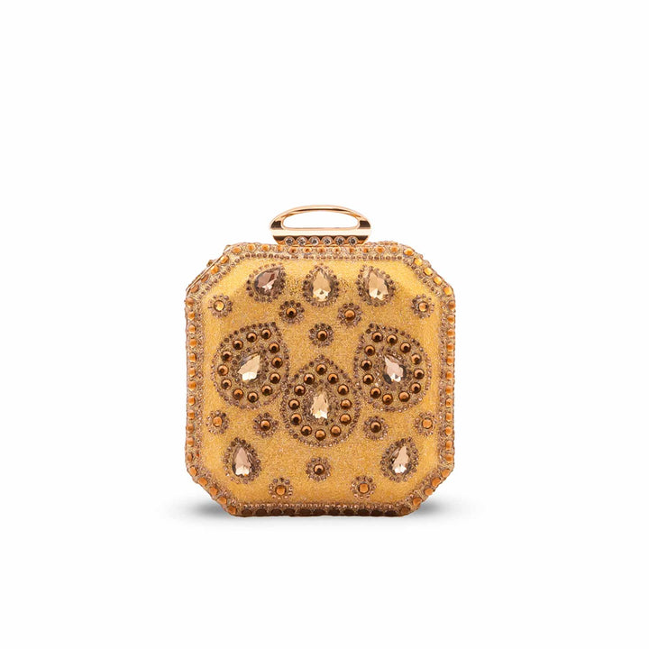 Golden Bridal Clutch P24609