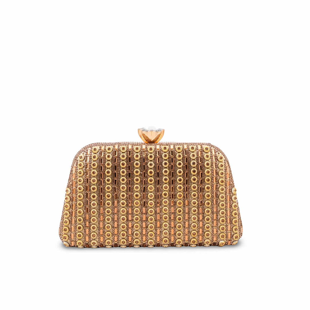 Golden Bridal Clutch P24615