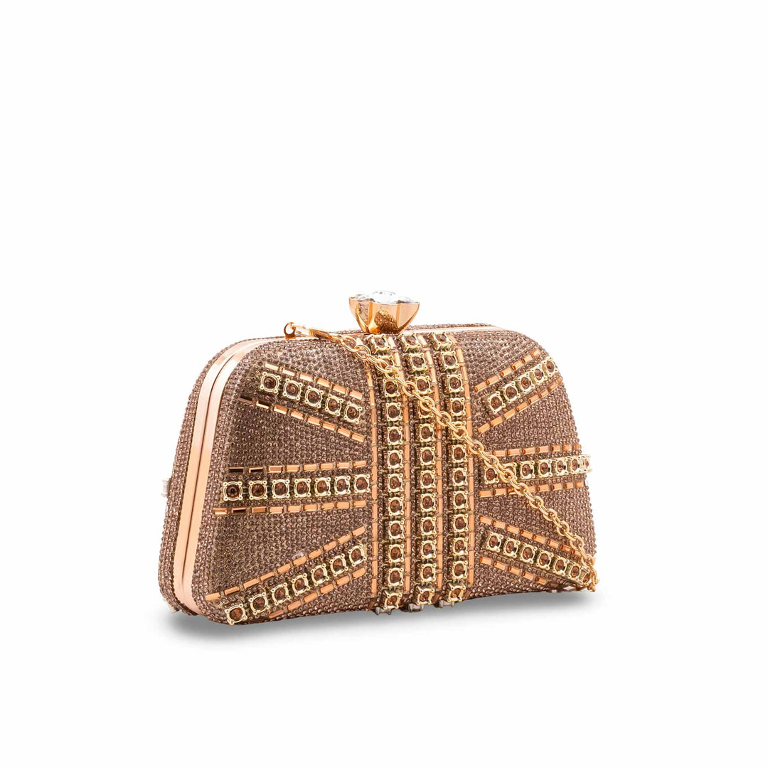 Golden Bridal Clutch P24616