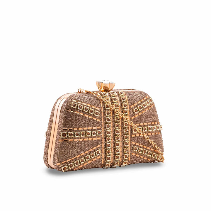 Golden Bridal Clutch P24616