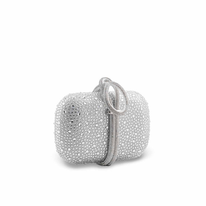 Silver Bridal Clutch P24618