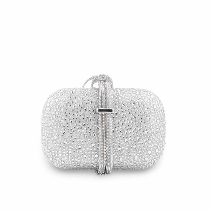Silver Bridal Clutch P24618