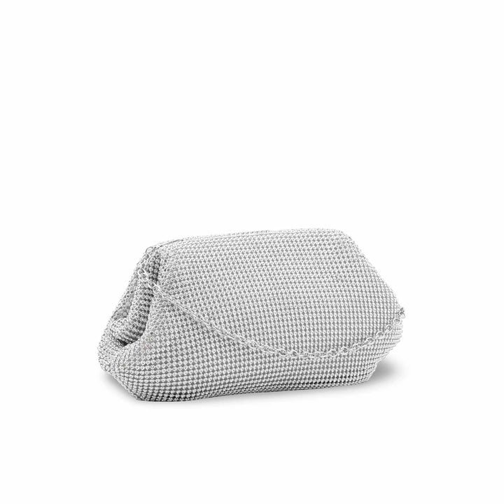 Silver Bridal Clutch P24619