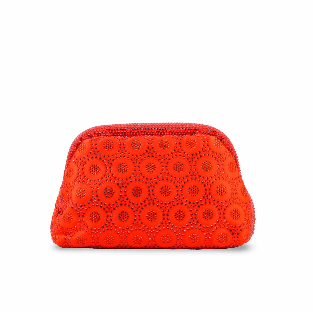 Red Fancy Clutch For Ladies P24621