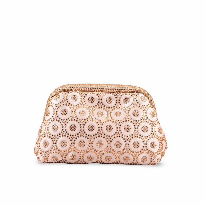 Golden Fancy Clutch For Ladies P24621