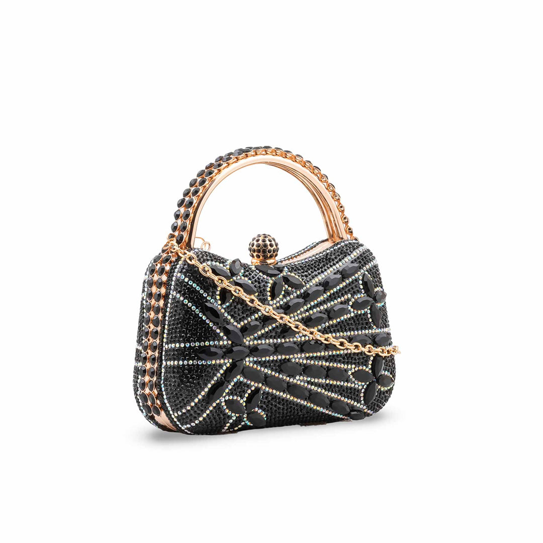 Black Bridal Clutch P24623