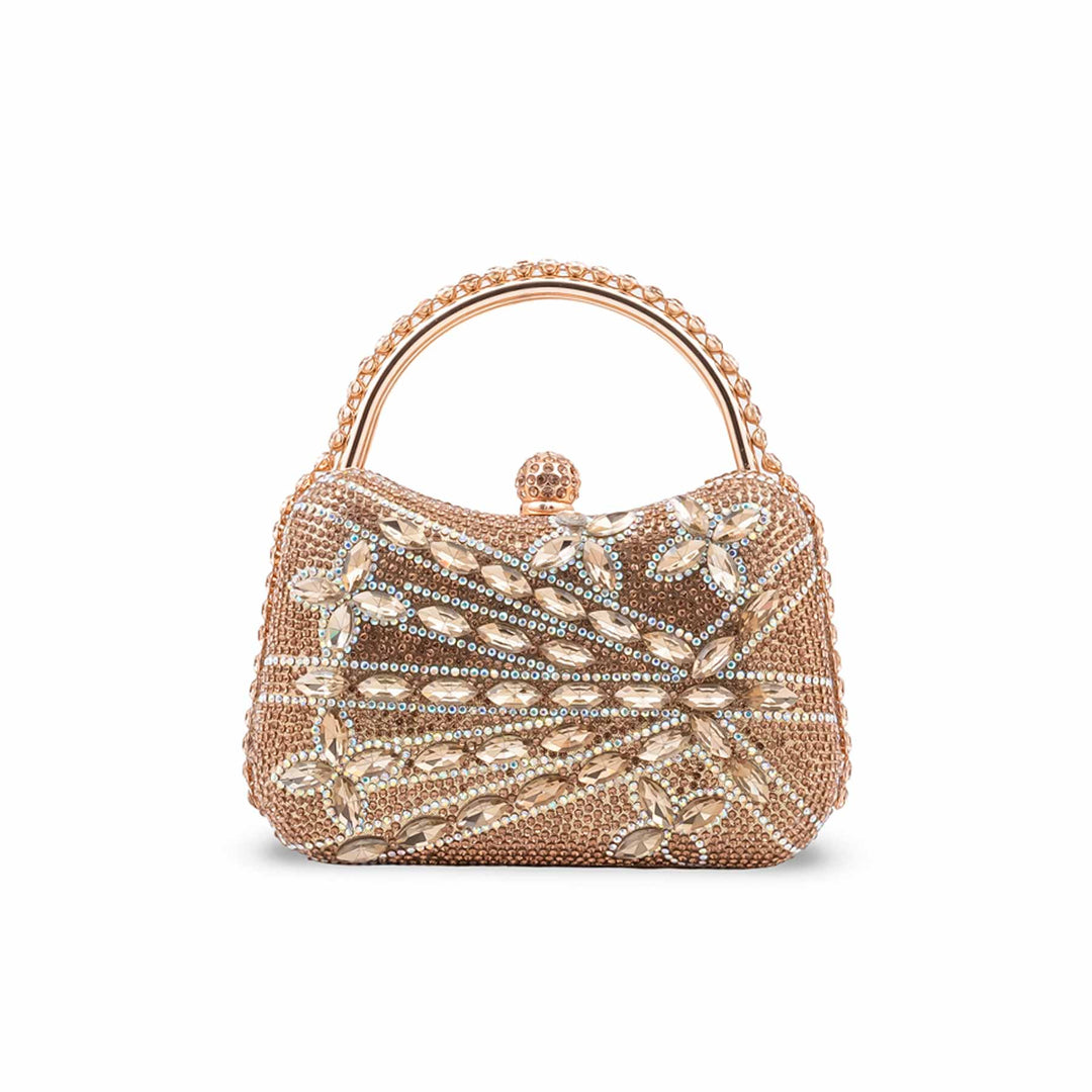 Golden Bridal Clutch P24623