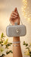 Silver Bridal Clutch P24624