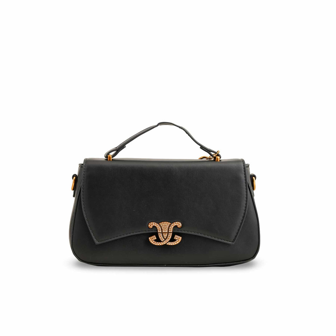 Black Formal Shoulder Bag For Ladies P36140