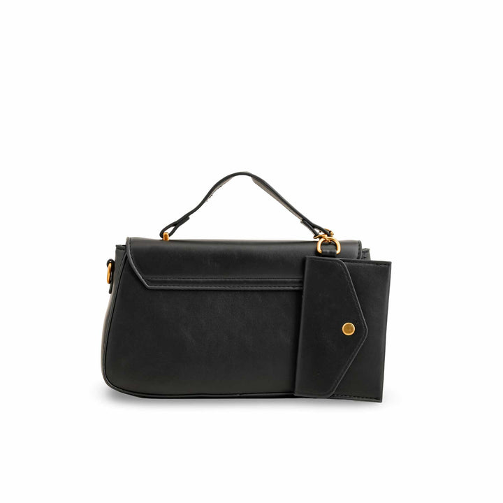 Black Formal Shoulder Bag For Ladies P36140