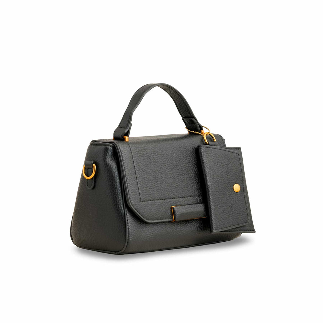 Black Formal Shoulder Bag P36144