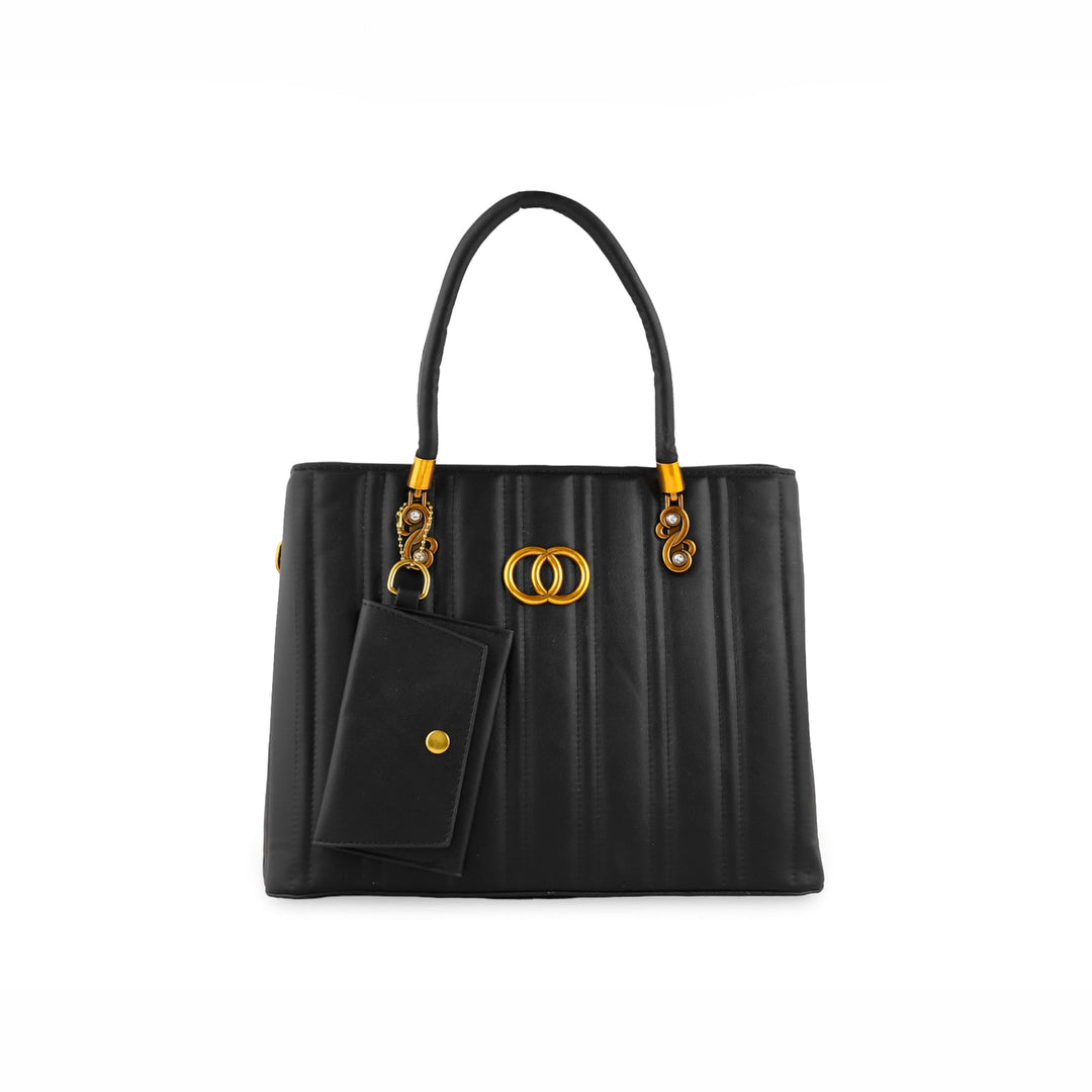 Black Formal Hand Bag For Ladies P36152