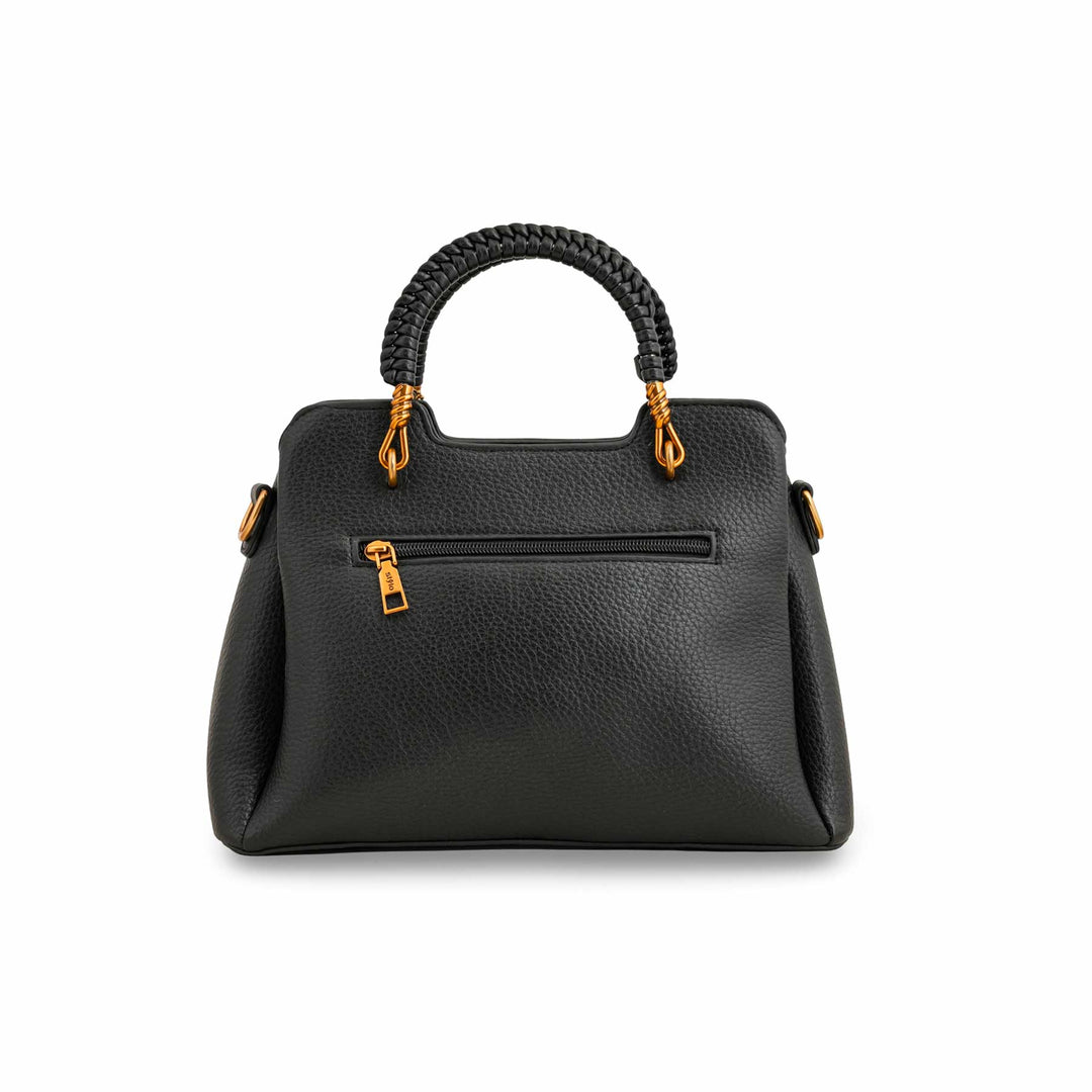 Black Formal Hand Bag P36160