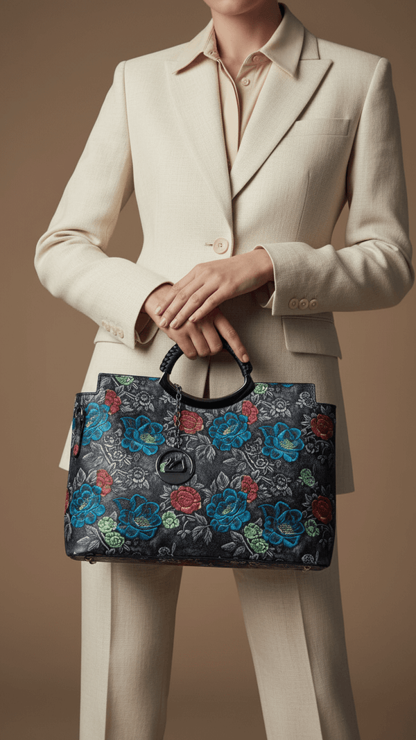 Black Formal Hand Bag P36169
