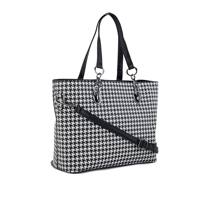 White Formal Shoulder Bag P36176