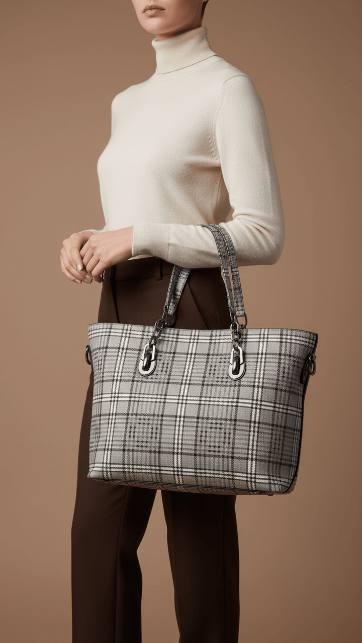 Black Formal Shoulder Bag P36179