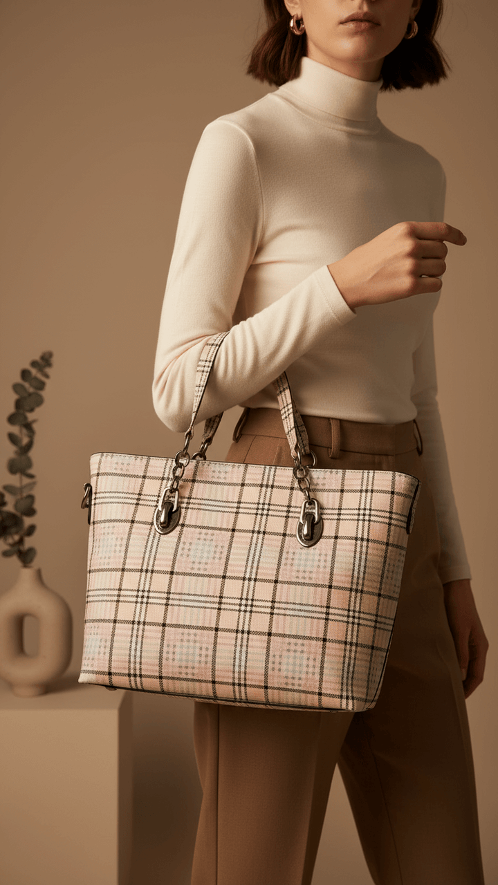 White Formal Shoulder Bag P36179