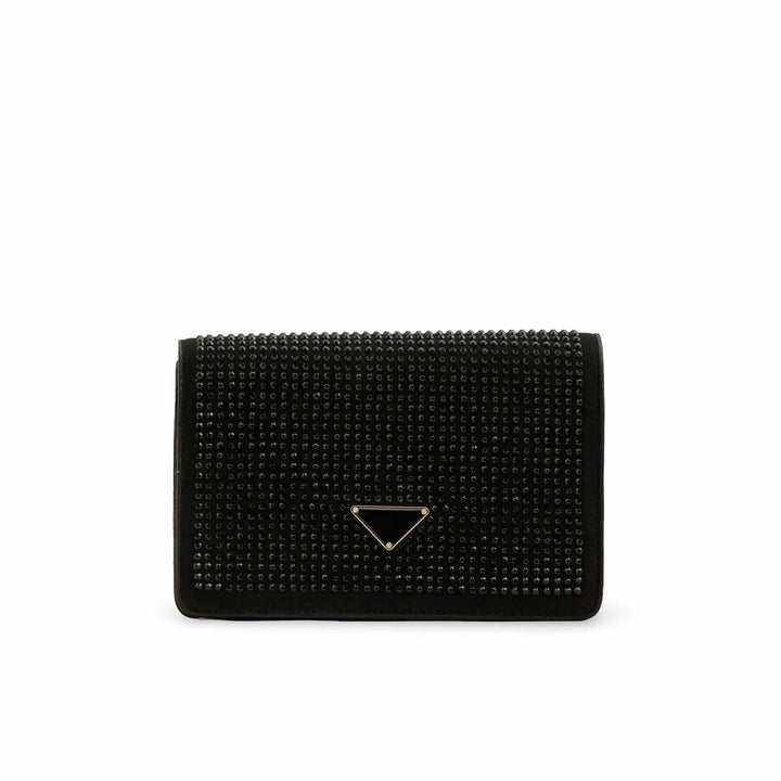 Black Fancy Hand Bag P36199
