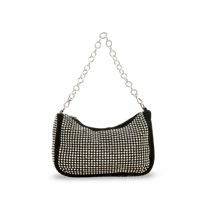 Silver Fancy Hand Bag P36201