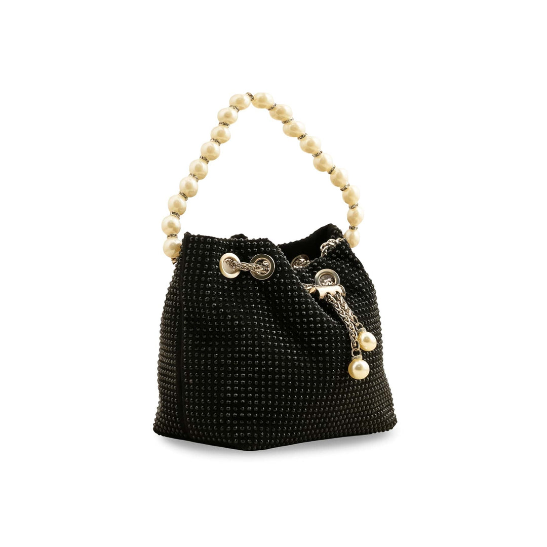 Black Fancy Clutch P36202