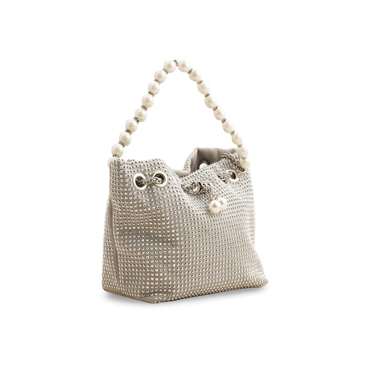 Grey Fancy Clutch P36202