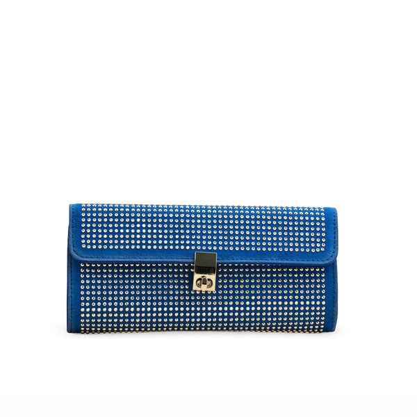 Blue Fancy Shoulder Bag For Women P36205