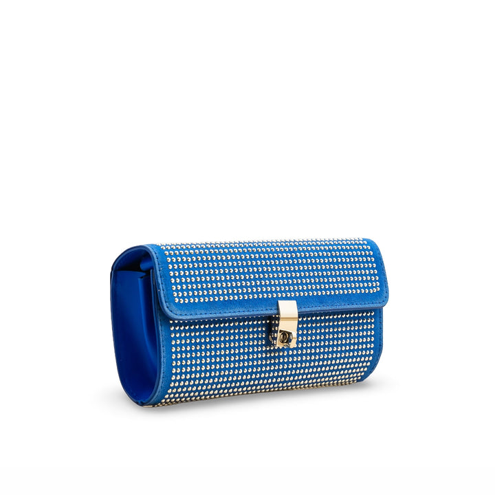 Blue Fancy Shoulder Bag For Women P36205