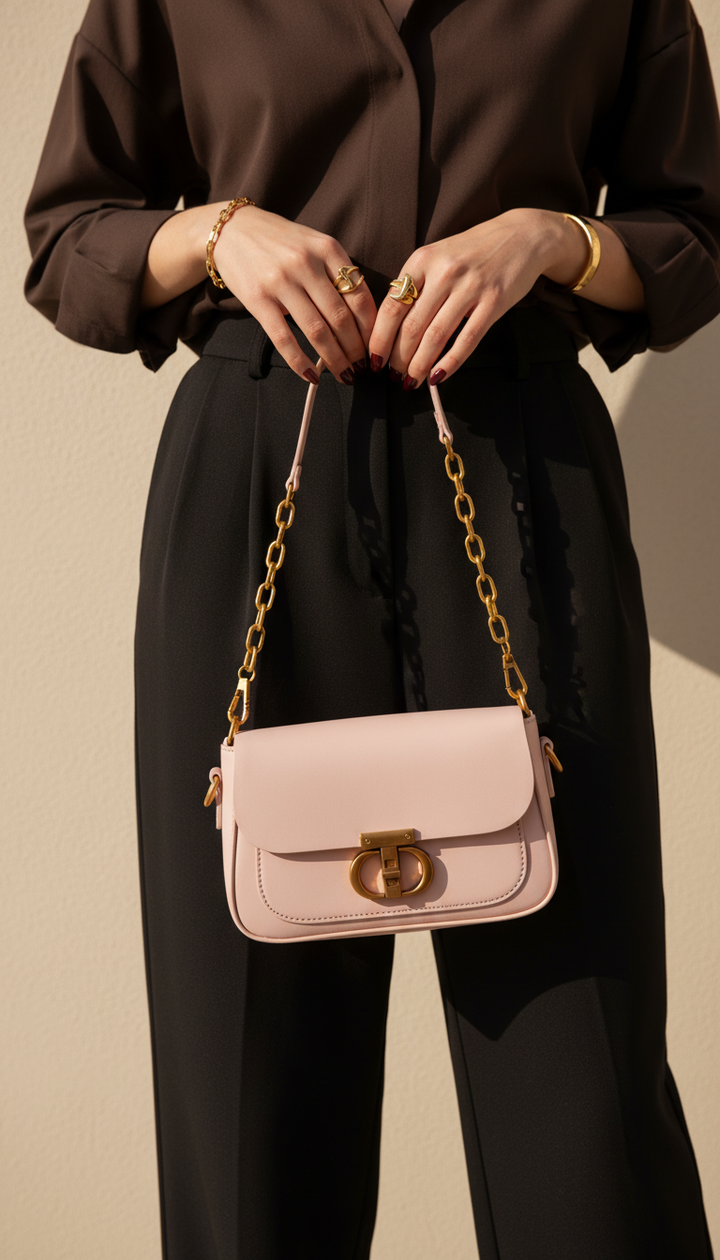 Pink Formal Pouch P36207