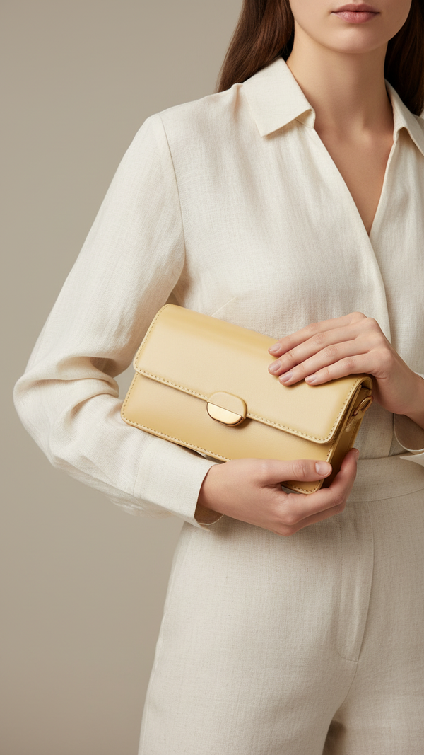 Yellow Formal Pouch P36213