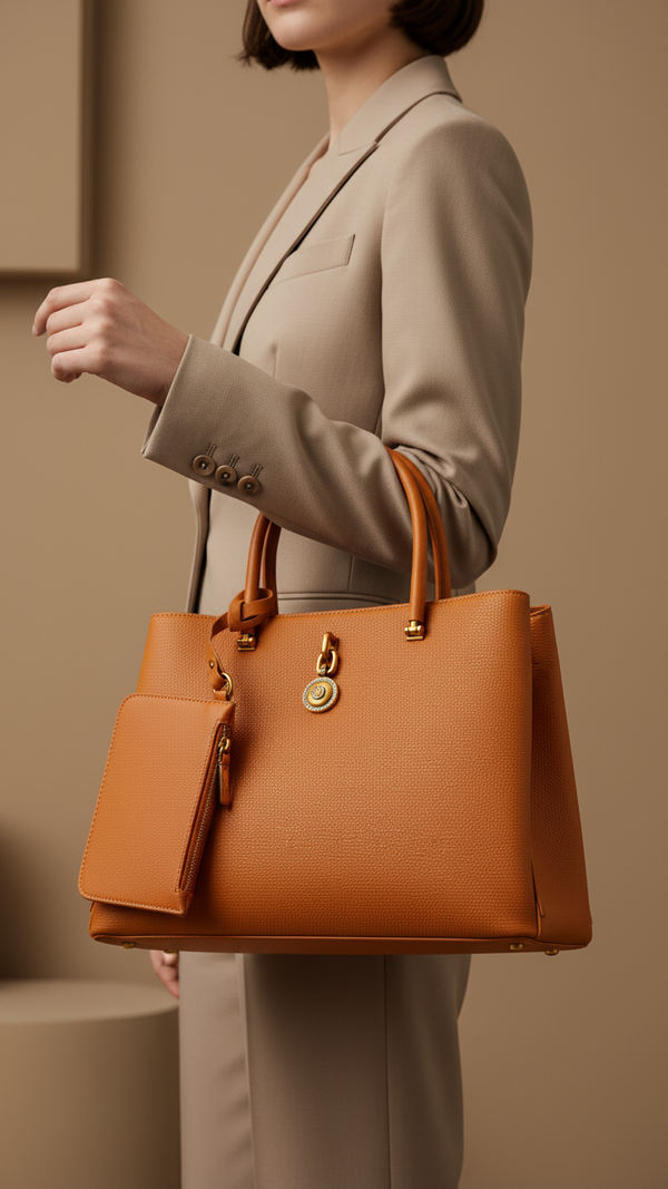 Yellow Formal Hand Bag P36221