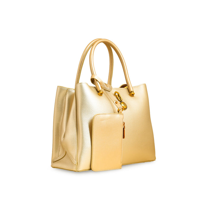 Golden Formal Hand Bags P36221