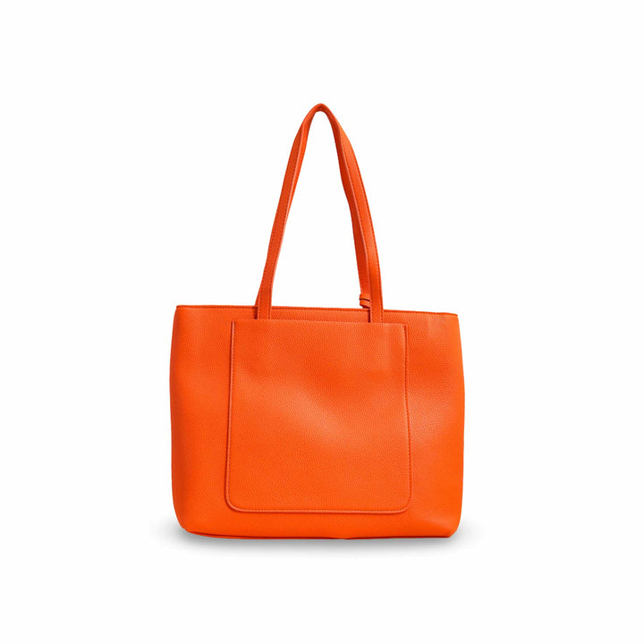 Orange Women Formal Shoulder Bag P36222