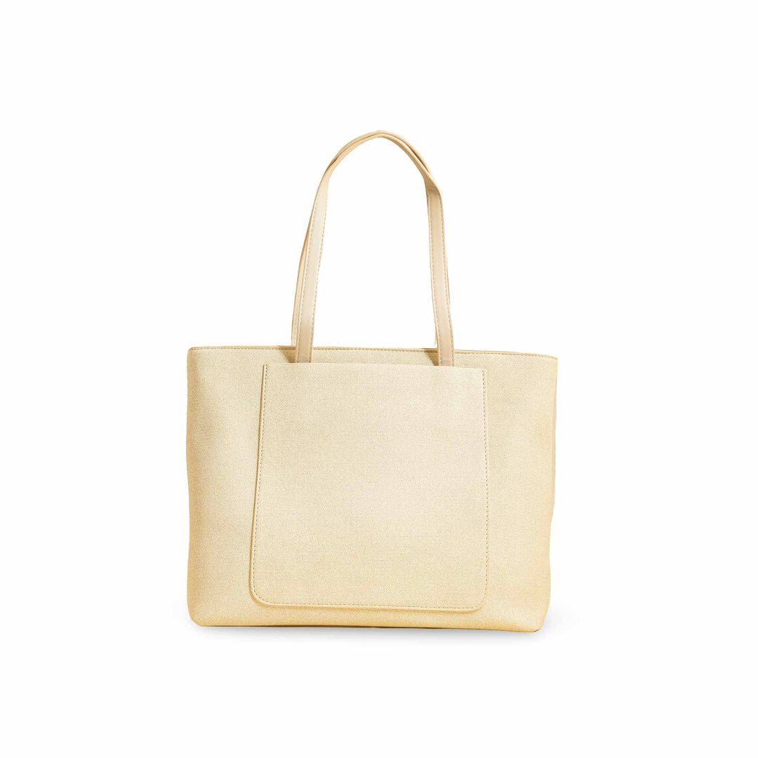 Beige Women Formal Shoulder Bag P36227