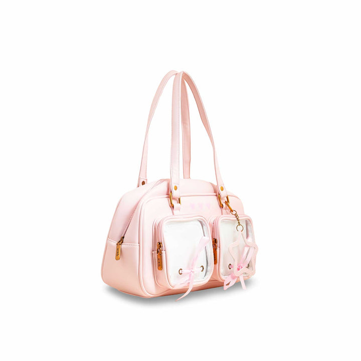 Pink Women Formal Shoulder Bag P36233