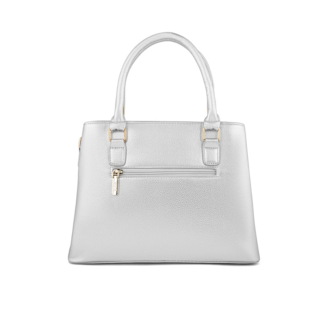 Silver Formal Hand Bag P36237