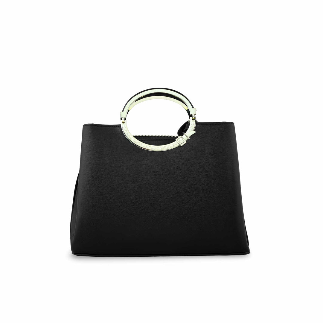 Black Formal Hand Bag P36255