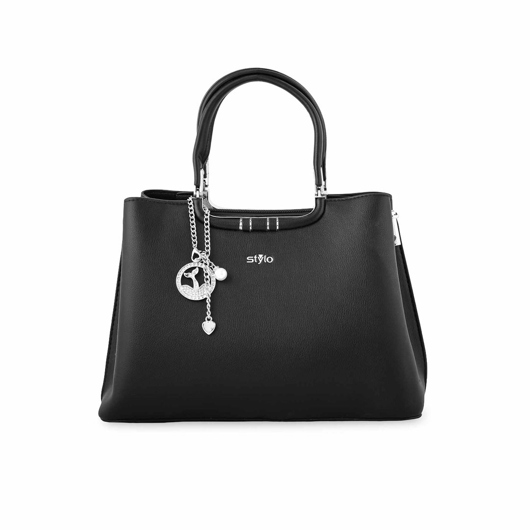 Black Formal Hand Bag P36258