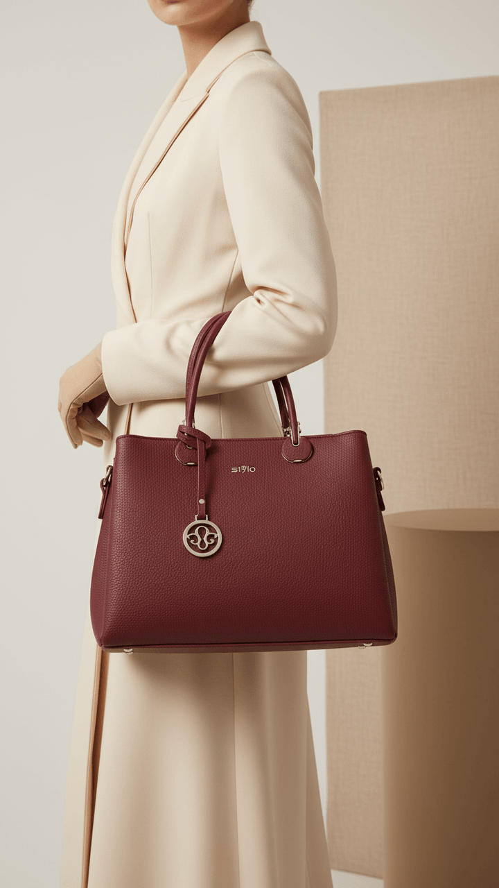 Red Formal Hand Bag P36262