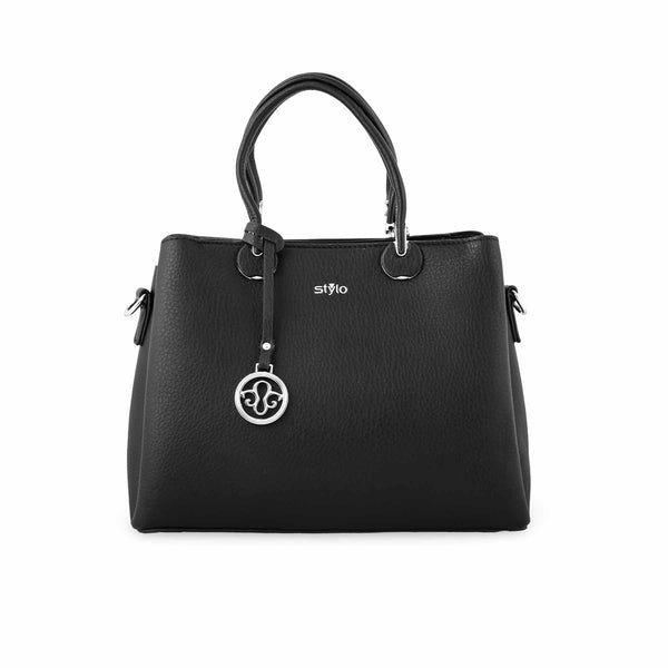 Black Formal Hand Bag P36262